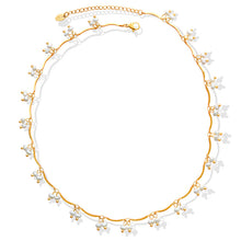316L Stainless Steel French Chic Natural Freshwater Pearl Necklace - Image 7