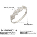 Steel / White Zircon