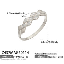 316L Stainless Steel French Chic Paved Zircon Bracelet Set - Image 9