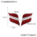Steel (F1568-Steel-RedEnamel) / Red Enamel