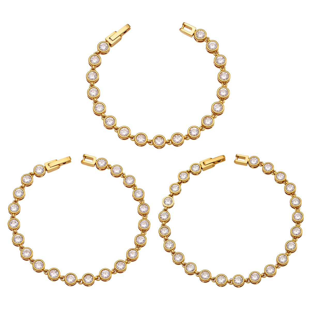316L Stainless Steel 18K PVD Gold Chain Bracelet made with 316L stainless steel and 18K PVD gold finish for wholesale jewelry buyers - image 10