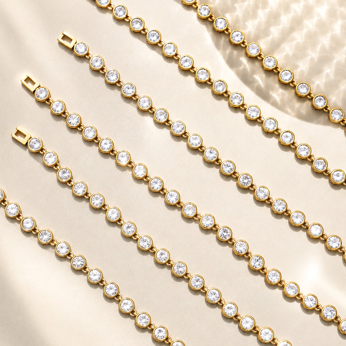 316L Stainless Steel 18K PVD Gold Chain Bracelet made with 316L stainless steel and 18K PVD gold finish for wholesale jewelry buyers - image 5