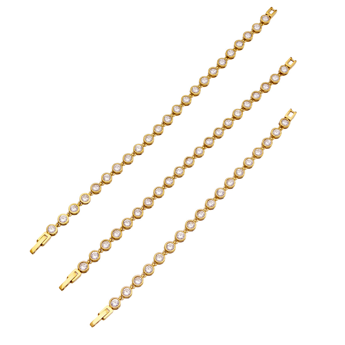 316L Stainless Steel 18K PVD Gold Chain Bracelet made with 316L stainless steel and 18K PVD gold finish for wholesale jewelry buyers - image 6