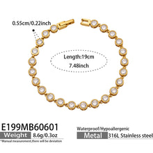 316L Stainless Steel 18K PVD Gold Chain Bracelet made with 316L stainless steel and 18K PVD gold finish for wholesale jewelry buyers - image 9