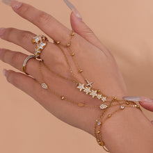 316L Stainless Steel 18K PVD Gold Hand Chain Bracelet made with 316L stainless steel and 18K PVD gold finish for wholesale jewelry buyers - image 33