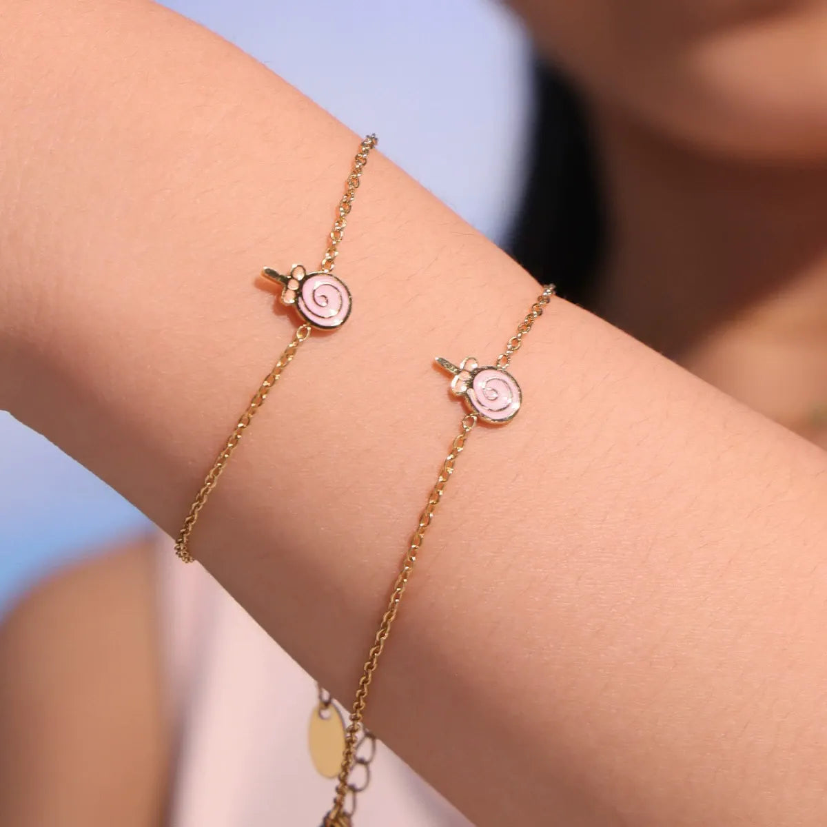 316L Stainless Steel Hand-Painted Enamel Lollipop Jewelry Collection - Image 3