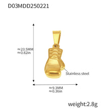 316L Stainless Steel Gold Pendant Necklace Charm Collection