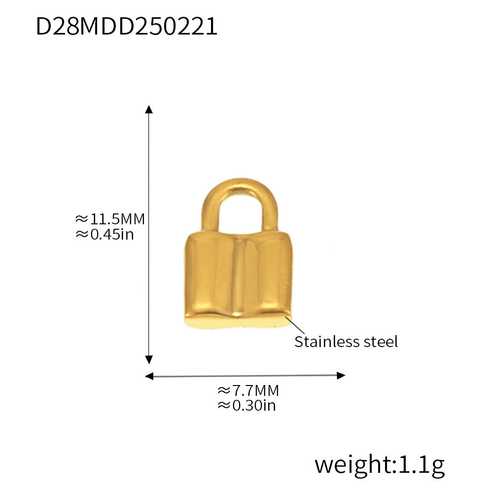 316L Stainless Steel Gold Pendant Necklace Charm Collection