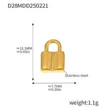 316L Stainless Steel Gold Pendant Necklace Charm Collection