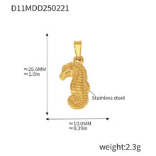 316L Stainless Steel Gold Pendant Necklace Charm Collection