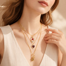 316L Stainless Steel 18K PVD Gold Heart Pendant Necklace made with 316L stainless steel and 18K PVD gold finish for wholesale jewelry buyers - image 18