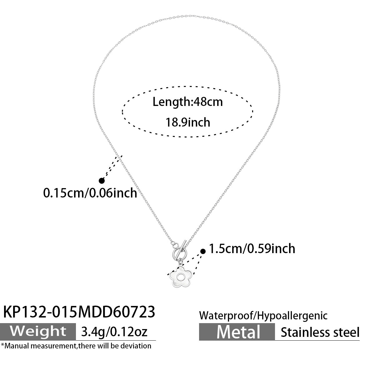 316L Stainless Steel 18K PVD Gold Heart Pendant Necklace made with 316L stainless steel and 18K PVD gold finish for wholesale jewelry buyers - image 21
