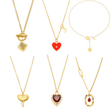 Colorful Zircon Necklace Display