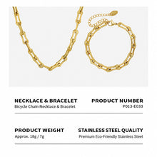 Elegant 316L stainless steel bracelet with gold finish