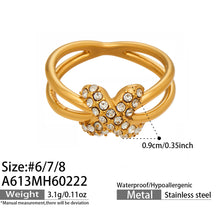 316L Stainless Steel Hypoallergenic Rings with Black & White Zircon V-Shape Stackable Design - Black Zircon, White Zircon, V-Shape, Stackable, Minimalist Sensitive Skin Friendly - Detail 11