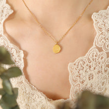 316L Stainless Steel Irregular Oval Pendant Necklace - Image 6