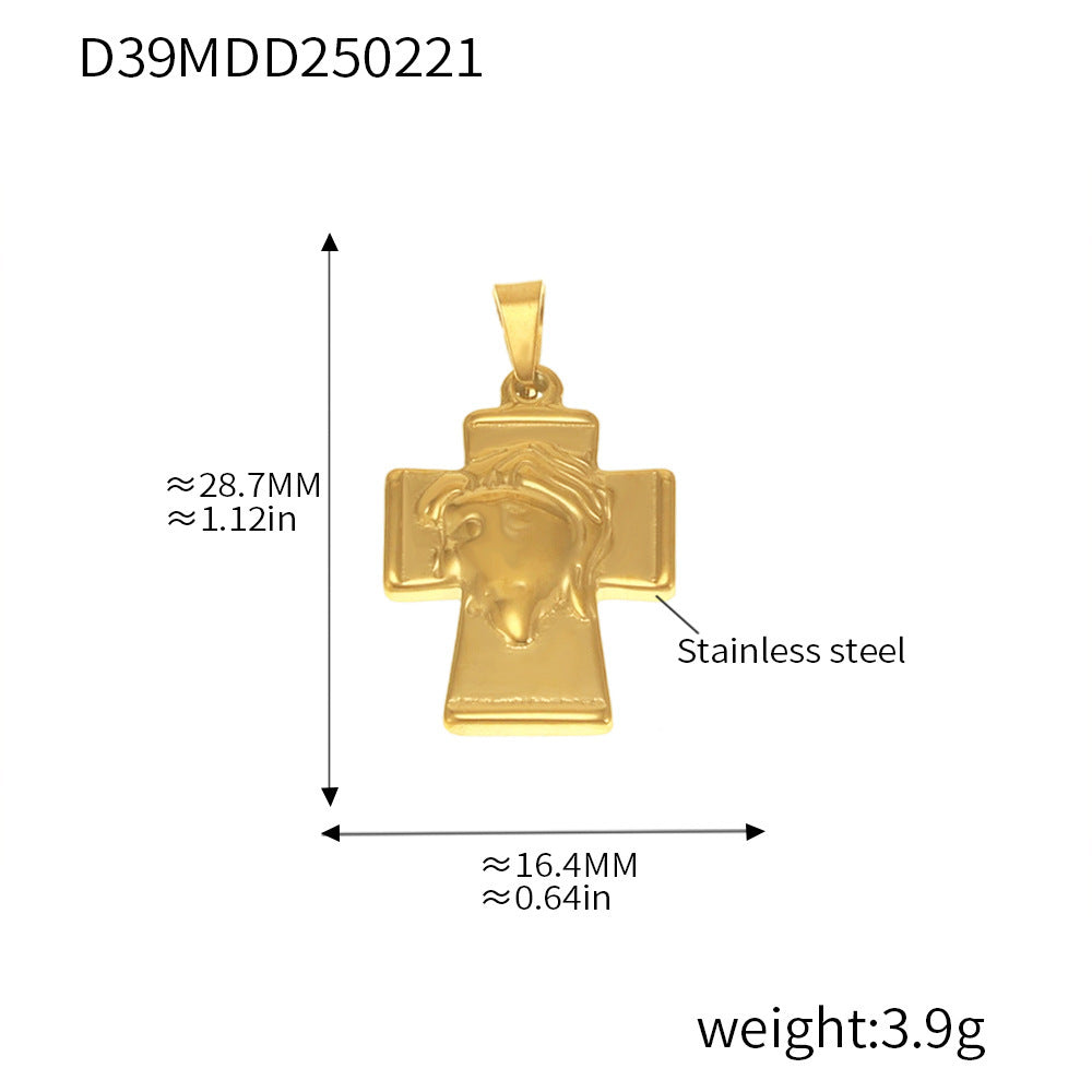 316L Stainless Steel Gold Pendant Necklace Charm Collection