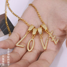 316L Stainless Steel 18K PVD Gold Letter Charm Pendant made with 316L stainless steel and 18K PVD gold finish for wholesale jewelry buyers - image 25