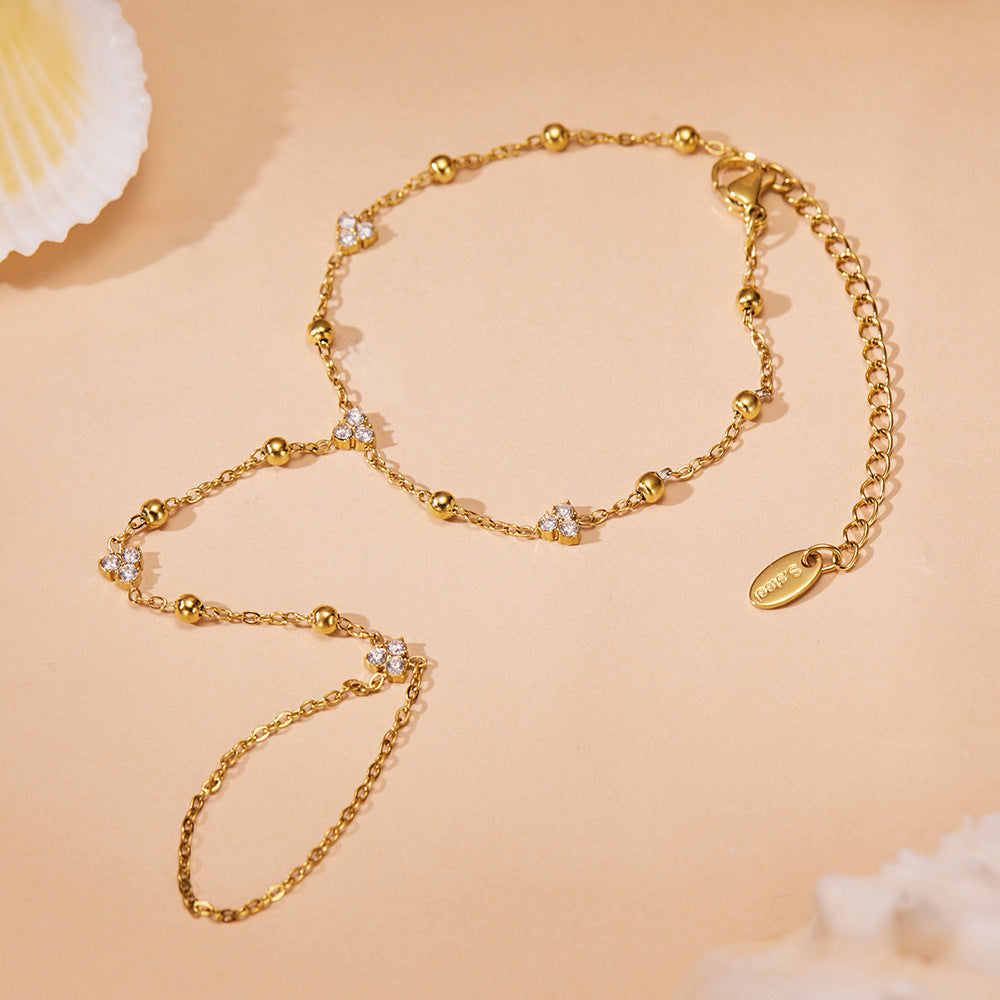 316L Stainless Steel 18K PVD Gold Link Bracelet made with 316L stainless steel and 18K PVD gold finish for wholesale jewelry buyers - image 3