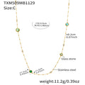 Long Necklace C - Green (92+5cm)