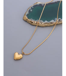 316L Stainless Steel Minimalist Heart Pendant Necklace - Image 6