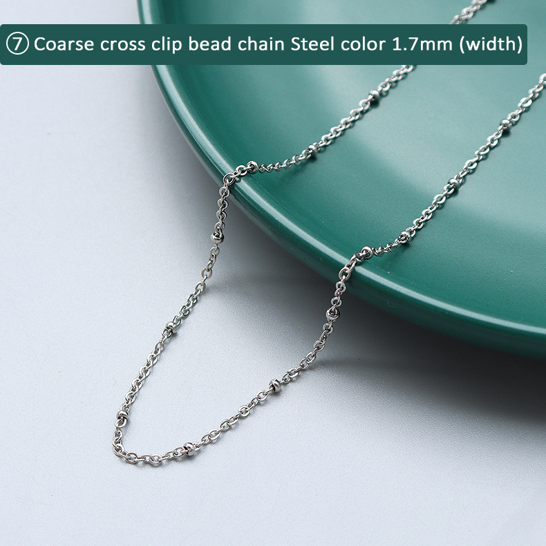 316L stainless steel 18K Gold Plated Minimalist Layering Chain Necklaces product card view for wholesale necklace buyers