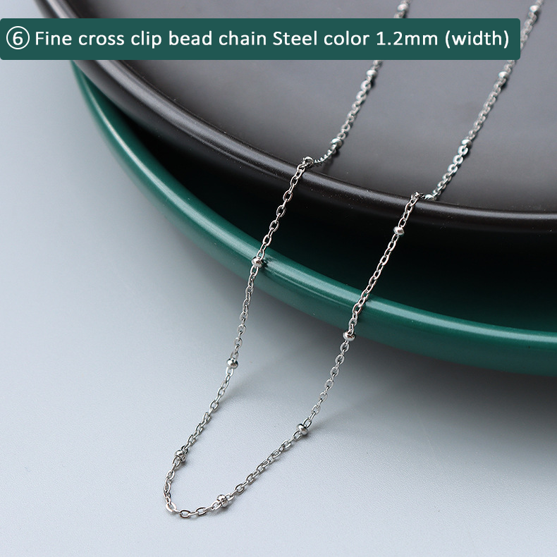 316L Stainless Steel 18K Gold Plated Minimalist Layering Chain Necklaces