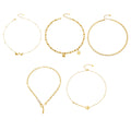 Minimalist Pendant, Chain & Lariat Necklace Collection | 316L Stainless Steel