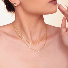 316L Stainless Steel Minimalist Star Pave Zircon Double-Layer Necklace - Image 2