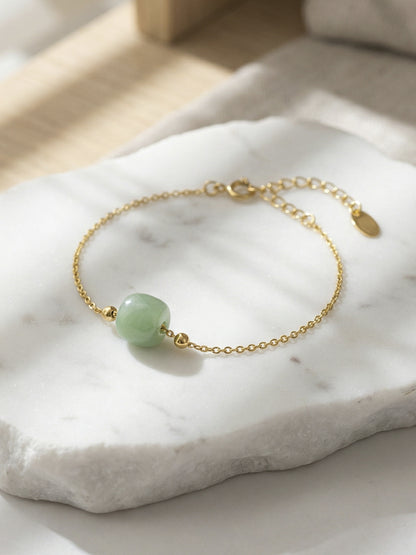 316L Stainless Steel Modern Minimalist Round Bead Necklace & Bracelet Set - Image 4