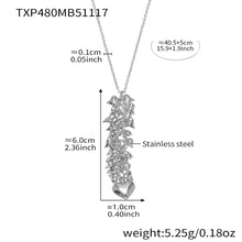 316L Stainless Steel Multi-Heart Charm Necklace & Earrings - Image 6