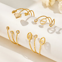 316L Stainless Steel 18K PVD Gold Multi-Layer Open Bangle made with 316L stainless steel and 18K PVD gold finish for wholesale jewelry buyers - image 10