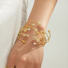 316L Stainless Steel 18K PVD Gold Multi-Layer Open Bangle made with 316L stainless steel and 18K PVD gold finish for wholesale jewelry buyers - image 20