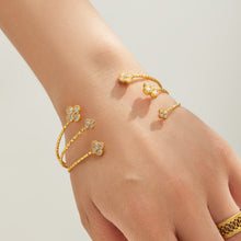 316L Stainless Steel 18K PVD Gold Multi-Layer Open Bangle made with 316L stainless steel and 18K PVD gold finish for wholesale jewelry buyers - image 23