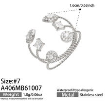 316L Stainless Steel 18K PVD Gold Multi-Layer Twist Open Ring made with 316L stainless steel and 18K PVD gold finish for wholesale jewelry buyers - image 14