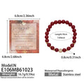 Style N Zircon & Natural Stone Stretch Bracelet / Bracelet