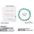 Style S Zircon & Natural Stone Stretch Bracelet / Bracelet