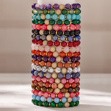 316L Stainless Steel 18K PVD Gold Natural Stone Beaded Bracelet made with 316L stainless steel and 18K PVD gold finish for wholesale jewelry buyers - image 23