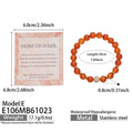 Style E Zircon & Natural Stone Stretch Bracelet / Bracelet