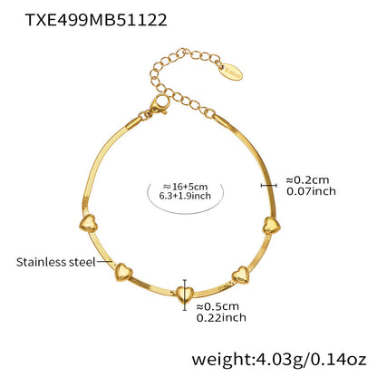 316L Stainless Steel Pavé Zircon Charm Blade Chain Jewelry - Image 10