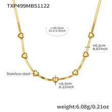 316L Stainless Steel Pavé Zircon Charm Blade Chain Jewelry - Image 8