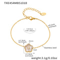 Pavé Clover / White / Bracelet