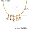 Gold / Bee Zircon Charm