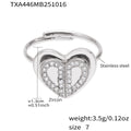 Ring - Size 7 / Steel