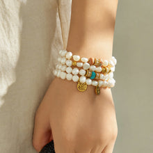 316L Stainless Steel 18K PVD Gold Pearl Bracelet made with 316L stainless steel and 18K PVD gold finish for wholesale jewelry buyers - image 14