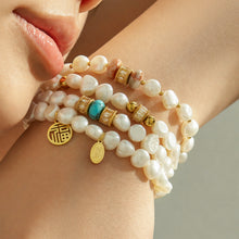 316L Stainless Steel 18K PVD Gold Pearl Bracelet made with 316L stainless steel and 18K PVD gold finish for wholesale jewelry buyers - image 15