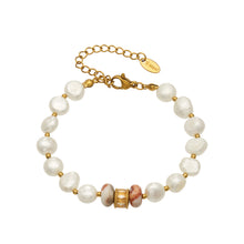 316L Stainless Steel 18K PVD Gold Pearl Bracelet made with 316L stainless steel and 18K PVD gold finish for wholesale jewelry buyers - image 16