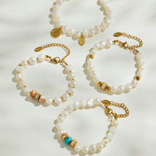 316L Stainless Steel 18K PVD Gold Pearl Bracelet made with 316L stainless steel and 18K PVD gold finish for wholesale jewelry buyers - image 7