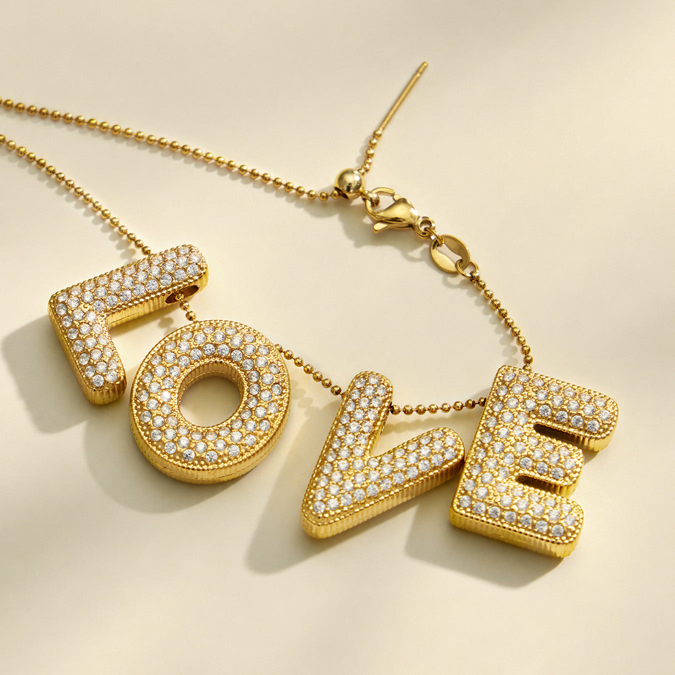 316L Stainless Steel 18K PVD Gold Pendant Necklace made with 316L stainless steel and 18K PVD gold finish for wholesale jewelry buyers - image 12
