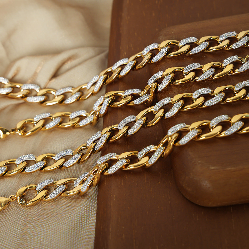 316L Stainless Steel 18K PVD Gold Pendant Necklace made with 316L stainless steel and 18K PVD gold finish for wholesale jewelry buyers - image 4